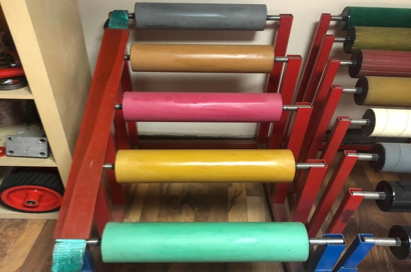 Kauçuk Kaplama Silindirler-1