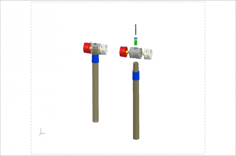 Poliüretan Tepmeyen Çekiç